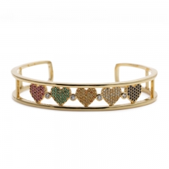 Fashion Zircon Color Love Bracelet Distributor