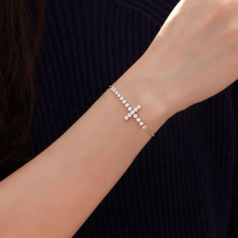 Korean Women's Diamond Bracelet Alloy Bracelet Manufacturer