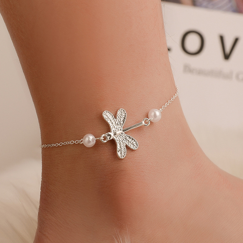Dragonfly Anklet Beach Pearl Jewelry Distributor