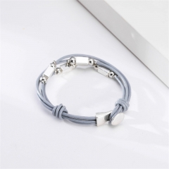 Multilayer Fine Leather Bracelet Retro Personality Summer Seaside Holiday Style Simple Casual Bracelet Distributor