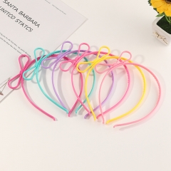 Cute Children's Headband Bowknot Candy-colored Hair Accessories Manufacturer