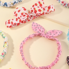 Children's Simple  Hair Accessories Bow Headband Cute Rabbit Ears Manufacturer