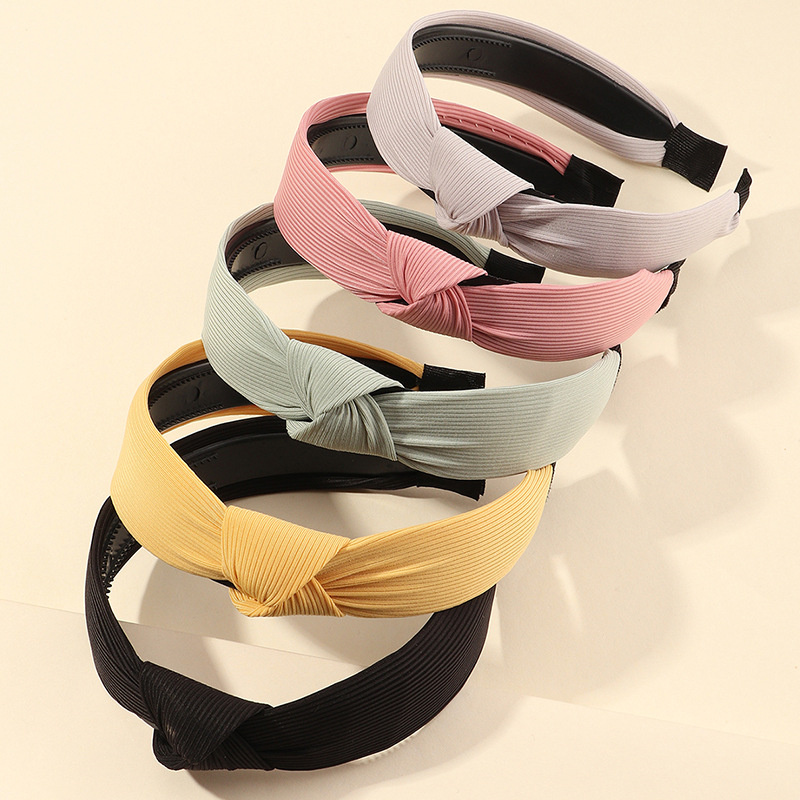 Children's Five-piece Colorful Knotted Headband Manufacturer