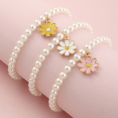 Children's Bracelet Flower Pearl Bracelet Bracelet Distributor