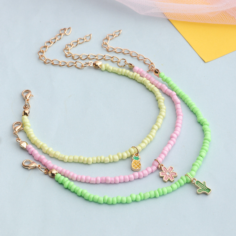 Children's Resin Bracelet Three Cute Jewelry Holiday Travel Distributor