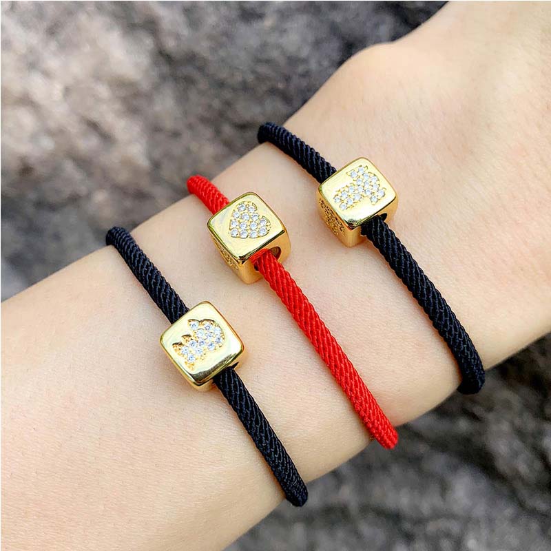 Wholesale Arrival Red String Bracelet Letter Bracelet Couple Bracelet Bracelet Vendors