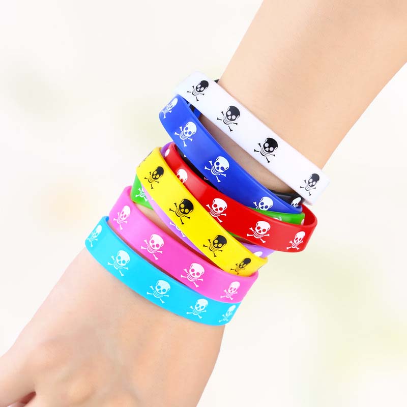 Wholesale Exaggerated Personality Skull Sports Bracelet Fashion Trend Simple Vendors