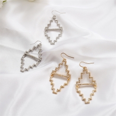 Wholesale Geometric Alloy Earrings Earrings Female Simple Diamond Earrings Vendors