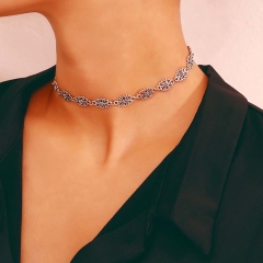 Wholesale Personality Multilayer Alloy Pendant Item Retro Clavicle Set Necklace Vendors
