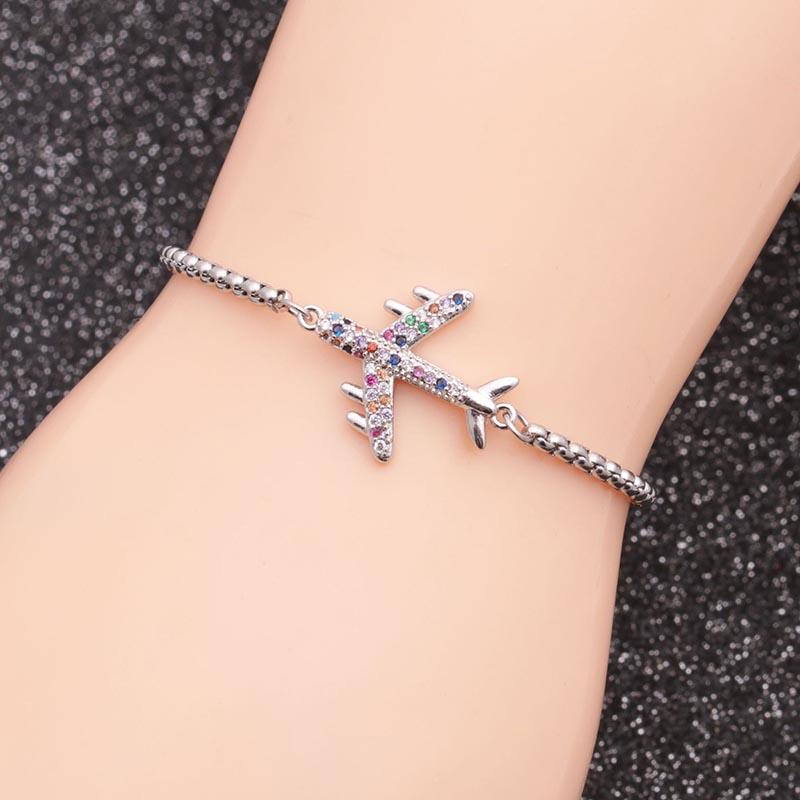 Stainless Steel Chain Airplane Adjustable Bracelet Manufacturer