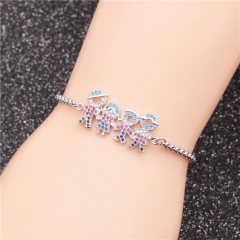 Stainless Steel Chain Devil's Eye Adjustable Bracelet Manufacturer