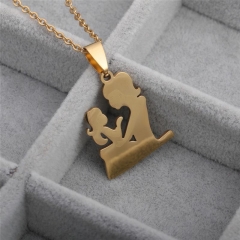 Stainless Steel Tag Simple Titanium Steel Mother Pendant  Product Manufacturer