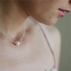Product  Fashion Pearl Necklace Clavicle Chain Distributor