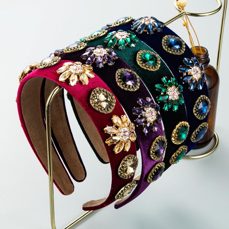 Baroque Retro Shiny Edelweiss Headband Simple Flannel Manufacturer