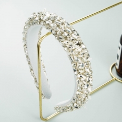 Baroque Headband Retro Korean Style Sponge Wide Edge Products Manufacturer