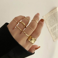 Wholesale Alloy Ring Creative Simple Personality Set