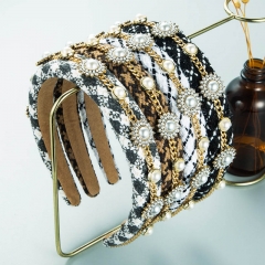 Chain Pearl Headband Simple Temperament Hair Accessories Manufacturer