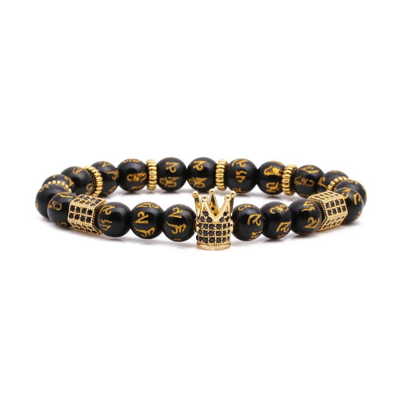 Wholesale Selling Tiger Eye Emperor Stone Woven Beaded Bracelet Vendors