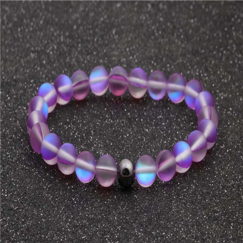 Wholesale Selling Moonstone Black Gallstone Bracelet Beaded Vendors