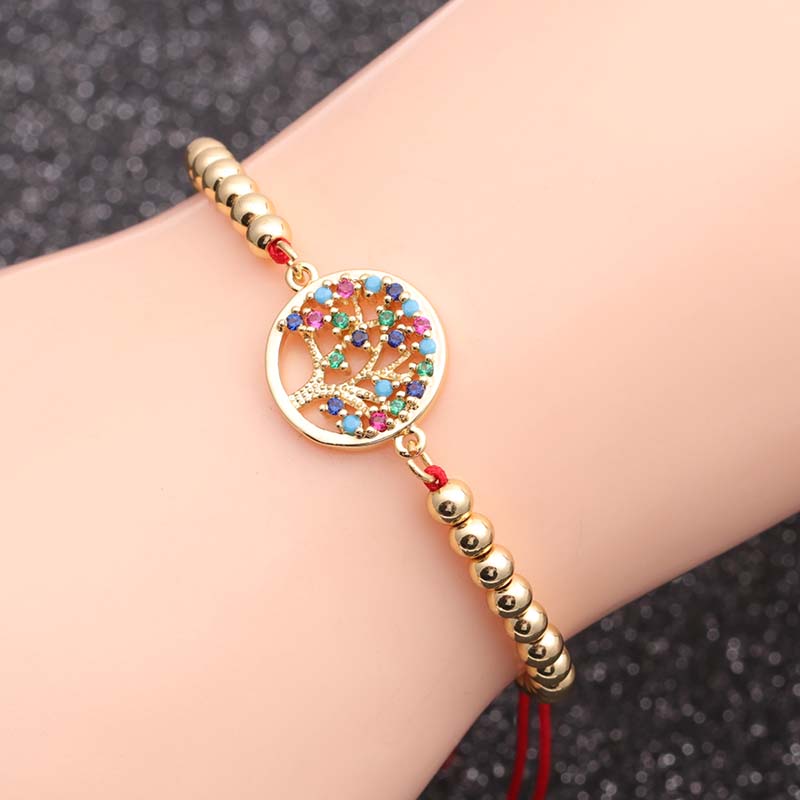 Accessories Zircon Tree Of Life Bracelet Manufacturer