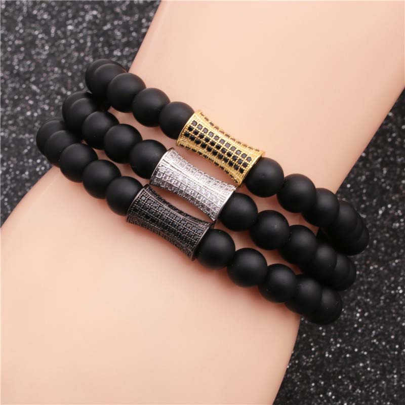 Wholesale Jewelry  Selling Black Stone Waist Bracelet Beaded Vendors