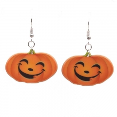 Pumpkin Earrings Fashion Ghost Stud Earrings Distributor