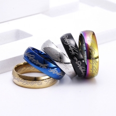 Men's Steel Titanium Magic Ring Couple Tail Ring Manufacturer