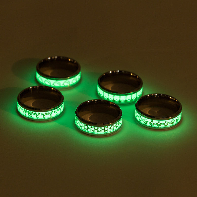 Wholesale Glow-in-the-dark Rings Factory Direct Jewelry