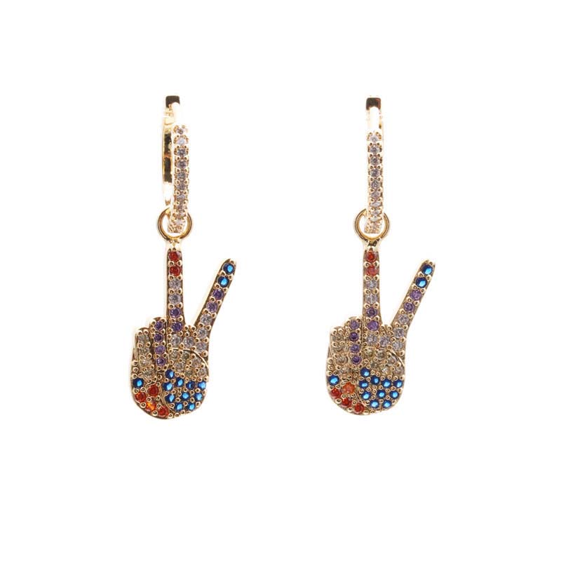 Product Accessories Earrings  Selling Zircon Manufacturer