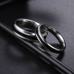 Wholesale Stainless Steel Couple Rings Couple Jewelry Manufacturers