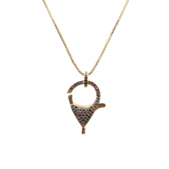 Zircon Love Lock Keychain Pendant Manufacturer
