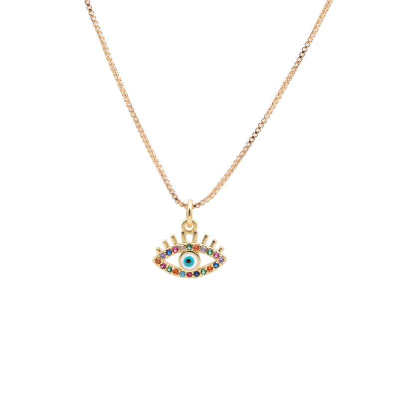 Jewelry Accessories Devil's Eye Pendant Necklace Manufacturer