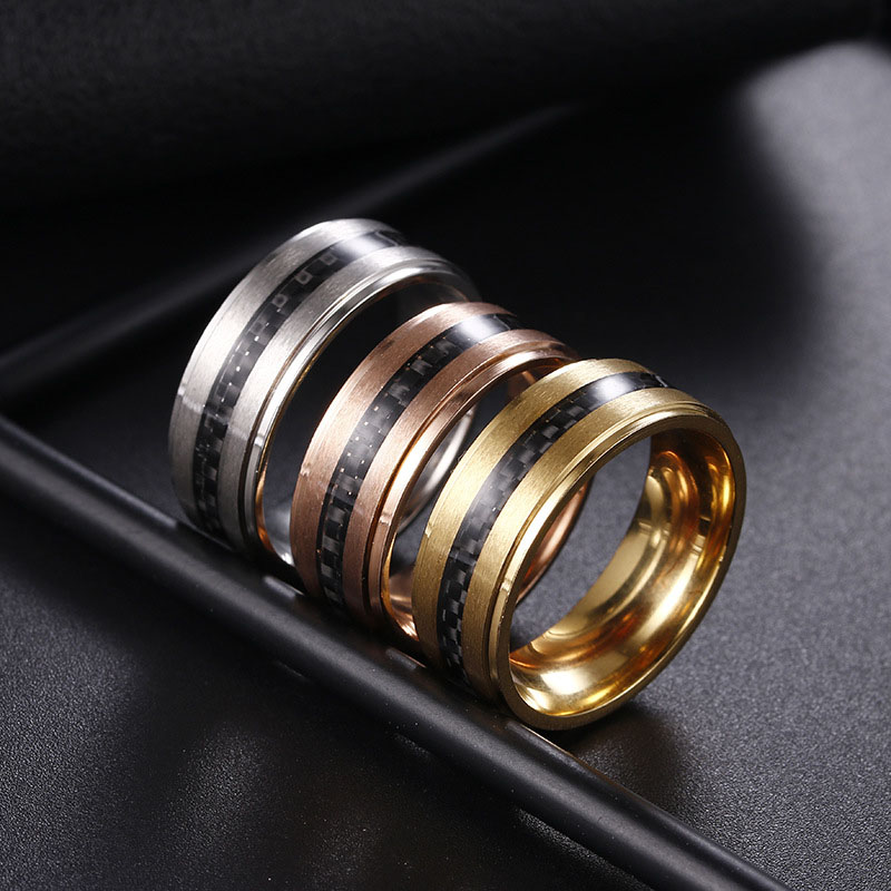 Wholesale Style Stainless Steel Men's Fashion Ring
