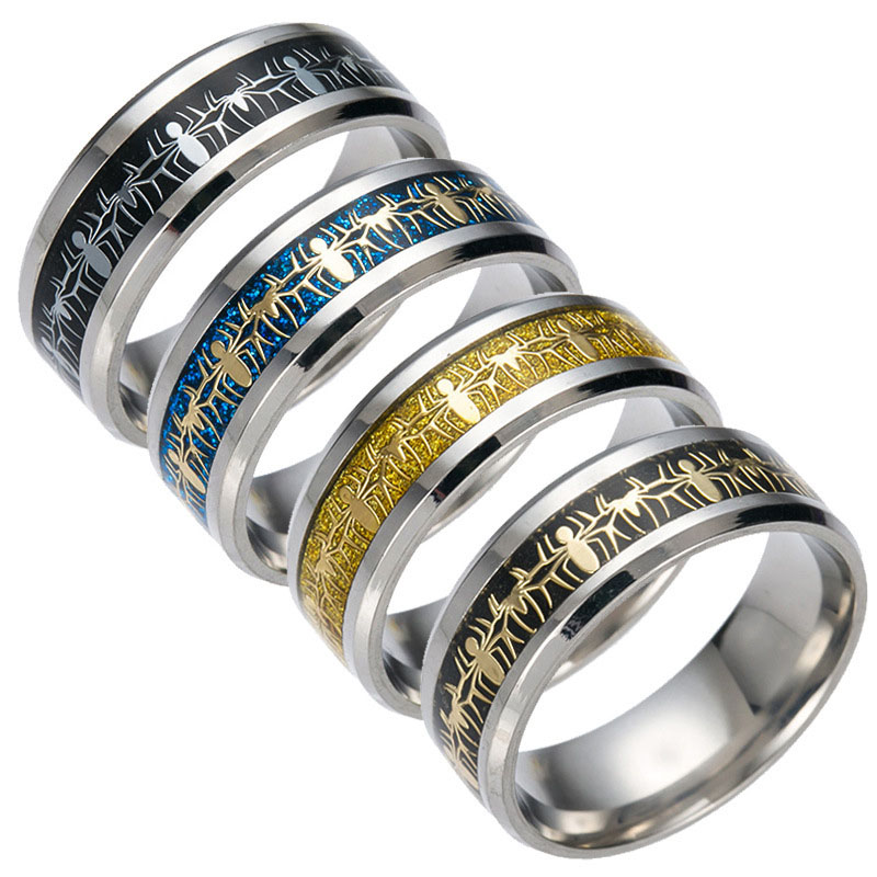 Wholesale Men's Stainless Steel Fashion Ring