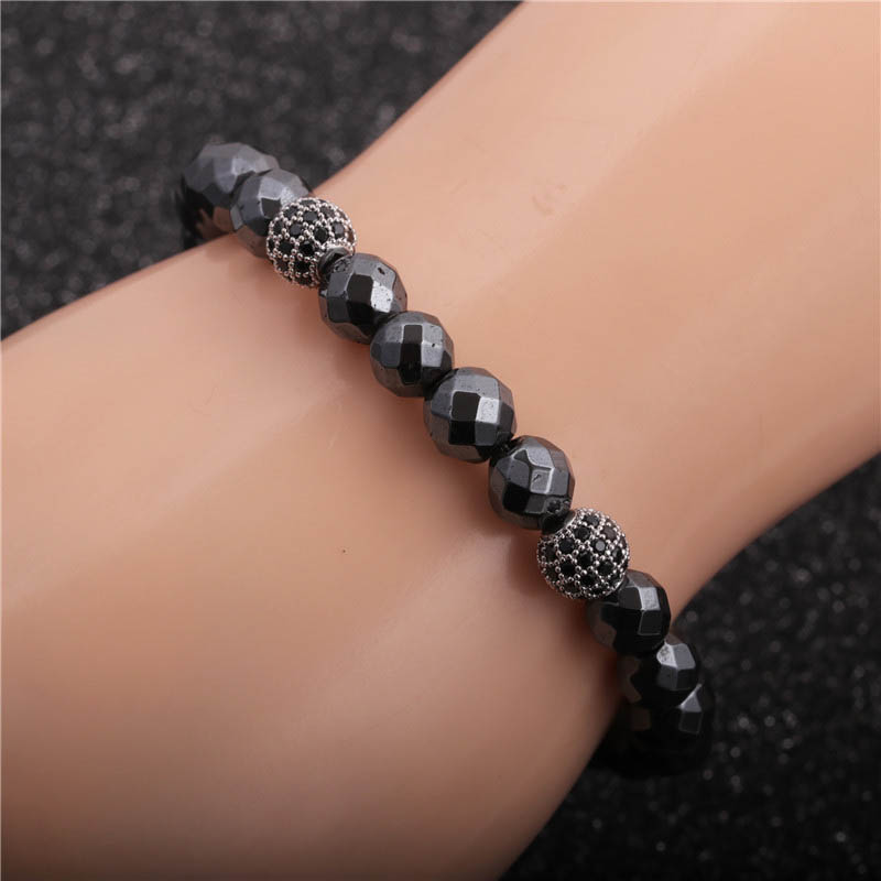 Product Jewelry  Zircon Diamond Ball Bracelet Men Distributor