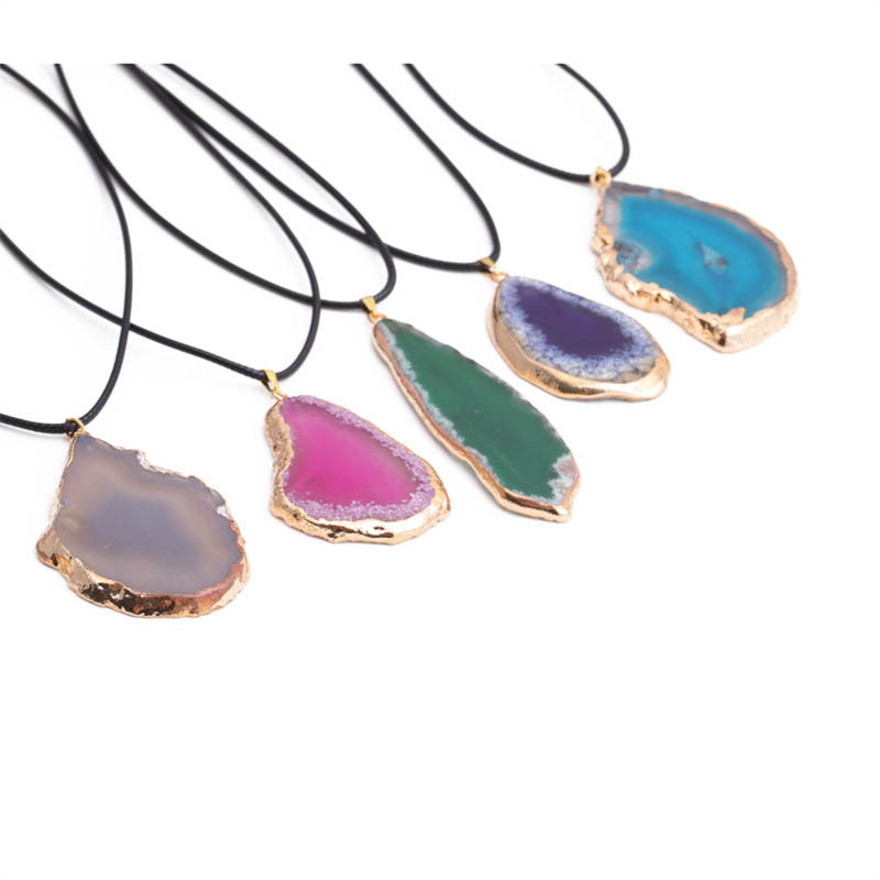 Jewelry Pendant Necklace Korean Agate Necklace Men Supplier