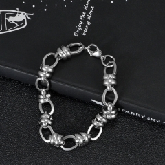 Wholesale Stainless Steel Bracelet Domineering Hip-hop Casting Bracelets