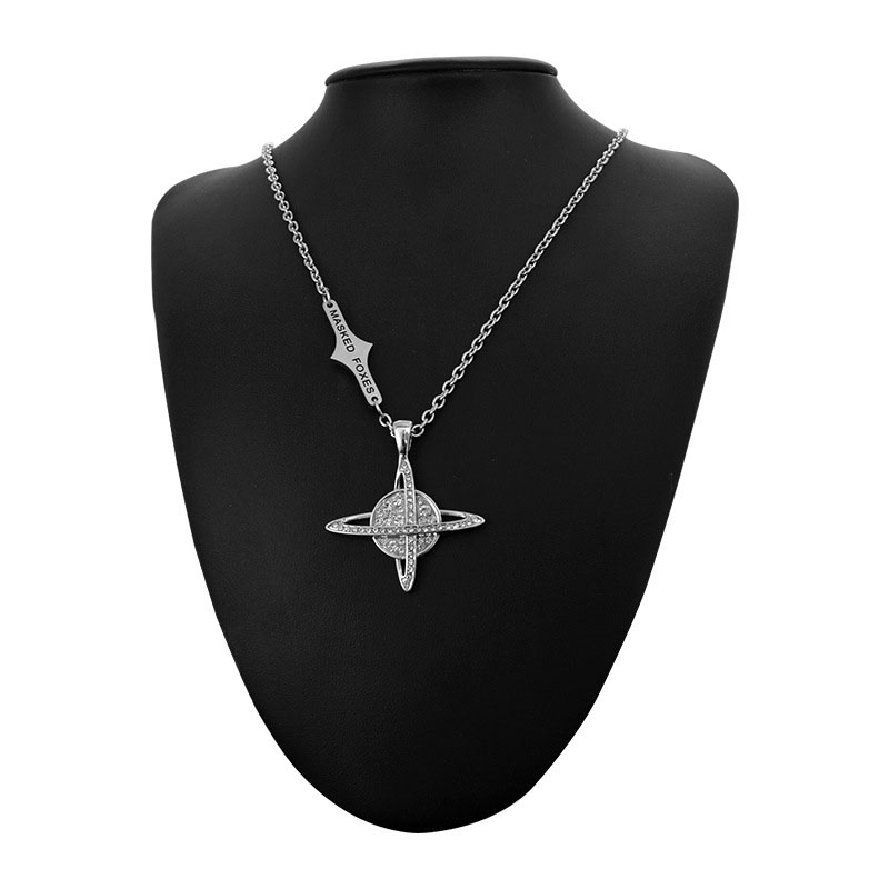 Male Necklace With Diamonds Planet Universe Necklace Pendant Distributor