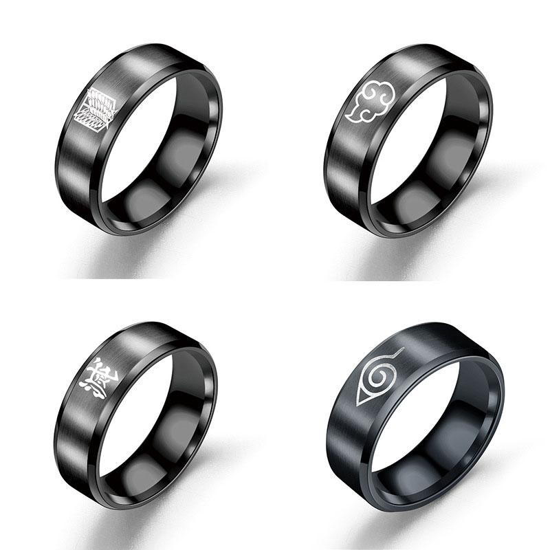 Wholesale Stainless Steel Fashion Men's Titanium Steel Ring Factory