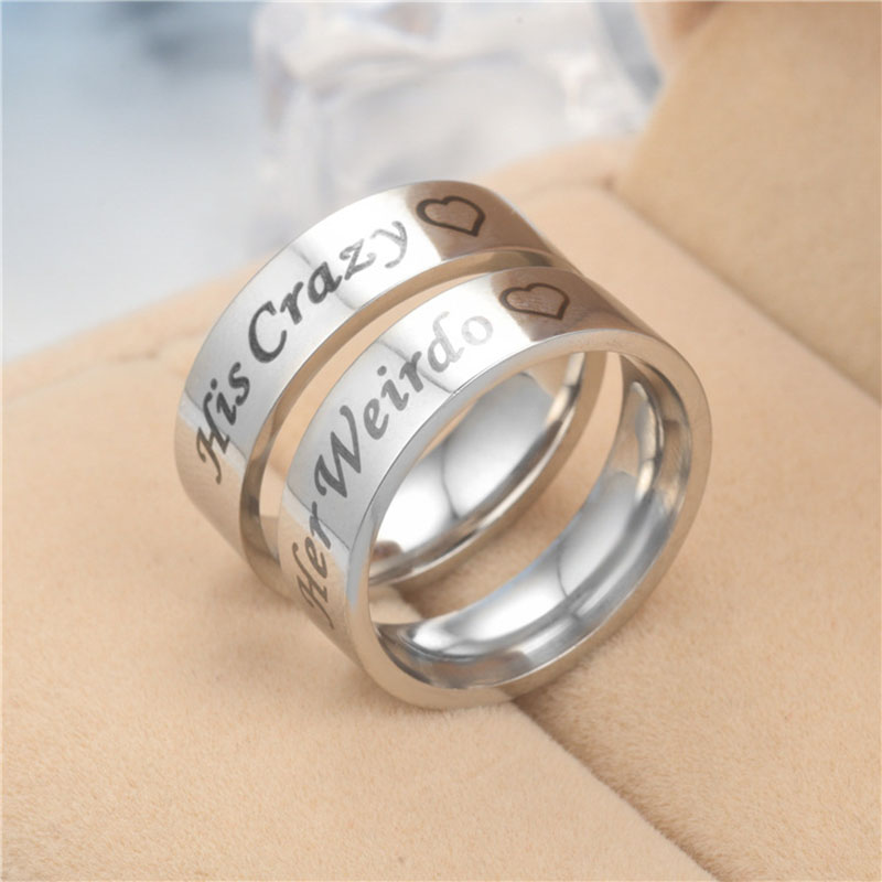 Wholesale Queen Fashion Couple Ring Pair Ring Vendors