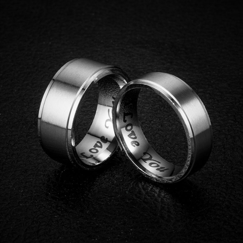 Wholesale Fashion  True Love Eternal Step Couple Ring Vendors