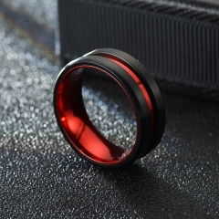 Wholesale Fashionable  High-end Elegant Aristocratic Red Men's Domineering Ring Vendors