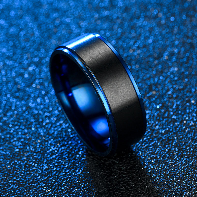 Wholesale Fashion  High-end Elegant Aristocratic Black Men's Domineering Ring Vendors