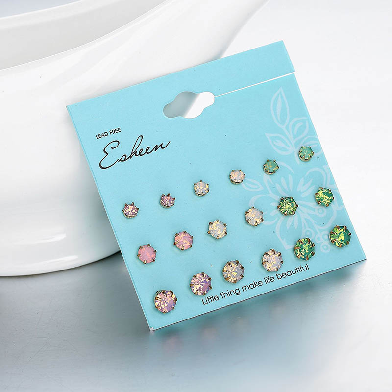 Wholesale Style Earrings Color Earrings Set Fashion