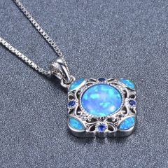 Wholesale S925 Europe And The United States Fashion Jewelry Opal Necklace