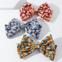Big Bow Hairpin Pastoral Holiday Style Hair Accessories Manufacturer