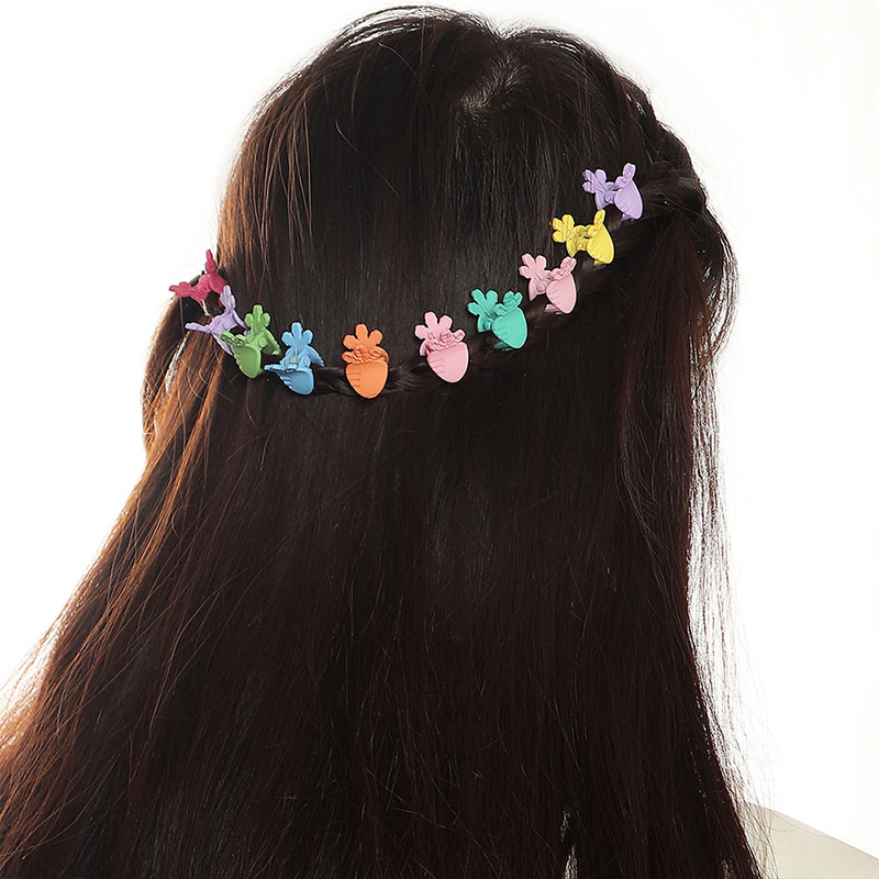 Macaron Heart Bow Strawberry Grab Clip  Hair Clip Manufacturer