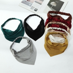 Chiffon Triangle Headband Simple Elastic Band Headband Manufacturer