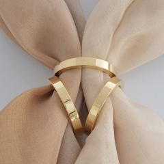 Wholesale Ornament High Quality Classic Solid Copper Real Gold Scarf Buckle Vendors
