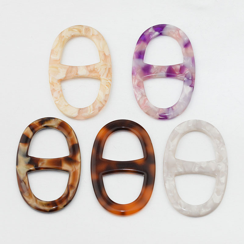 Wholesale Oval Scarf Buckle Acetate Sheet Popular Vendors